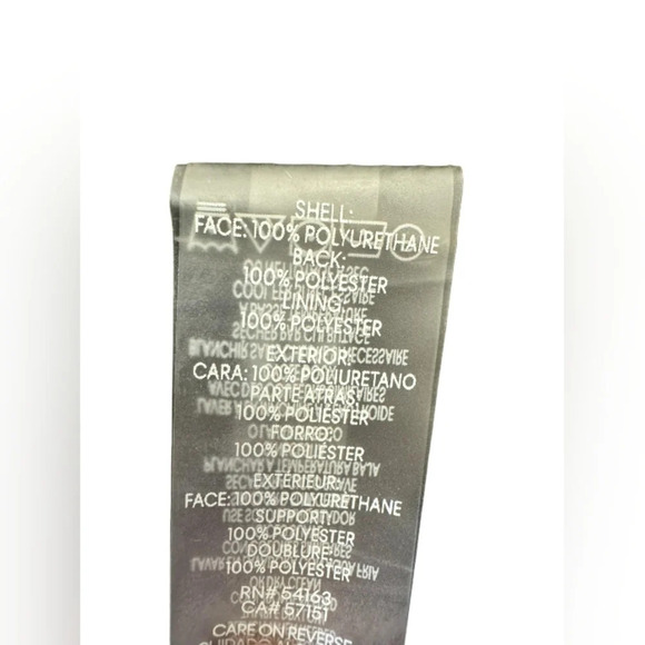 Calvin Klein NWT Black Skirt Midi Pleather Plus Size 22W - Picture 9 of 10